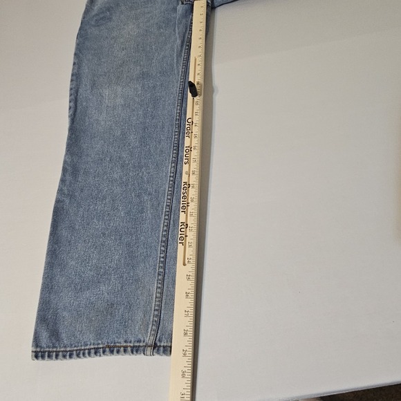 Levi's Vintage 550 Relaxed Denim Jeans Men's Y2K   Actual 36x29 - Picture 6 of 8